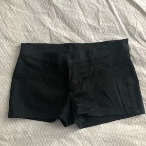 RVCA short stretchy black shorts size 26